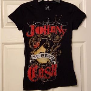 Brand new Jonny Cash fitted tee